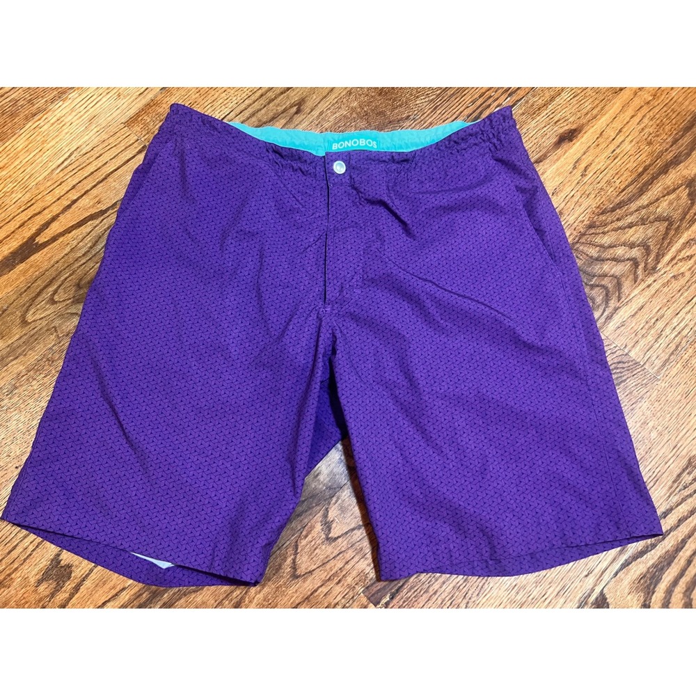 Bonobos Mens Basketweave Geometric Swim Trunks Board Shorts 34 9 Inch Inseam